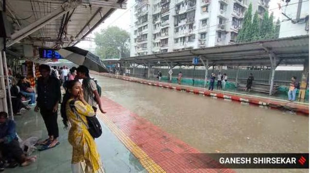 Mumbai Local Train Cancellation Due to Waterlogging on Western Railway